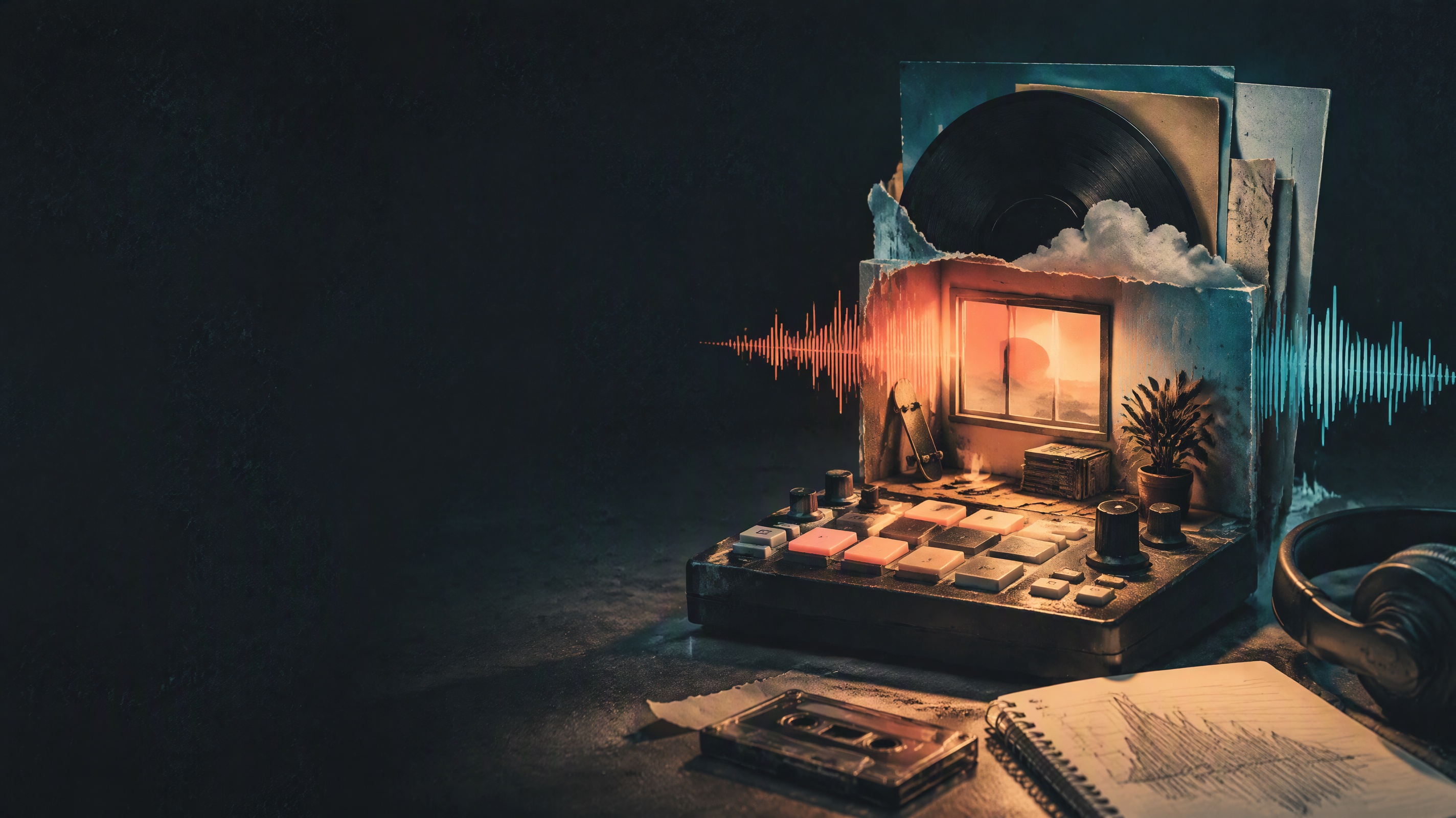 AI Lo Fi Music Generator editorial cover