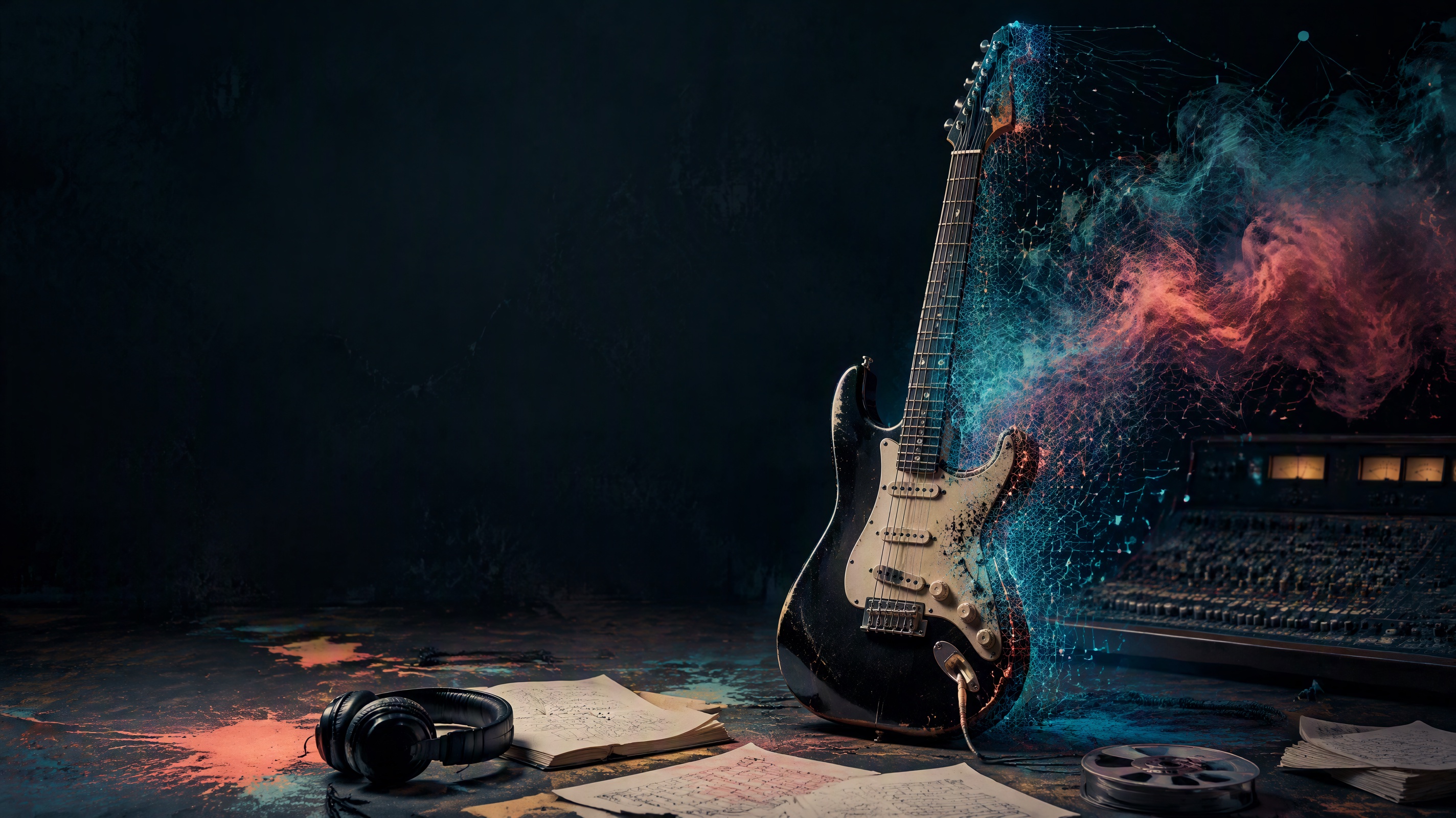 AI Rock Music Generator editorial cover