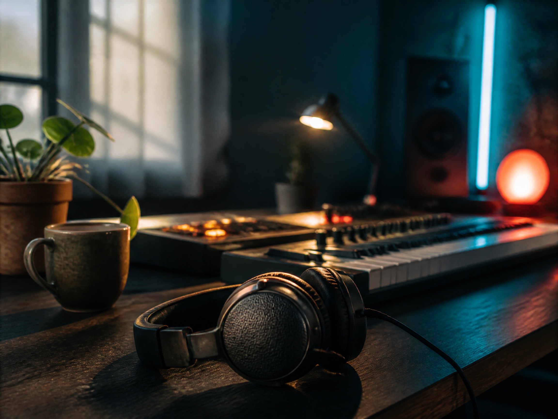 Close-up sound texture inspired by best suno alternative music