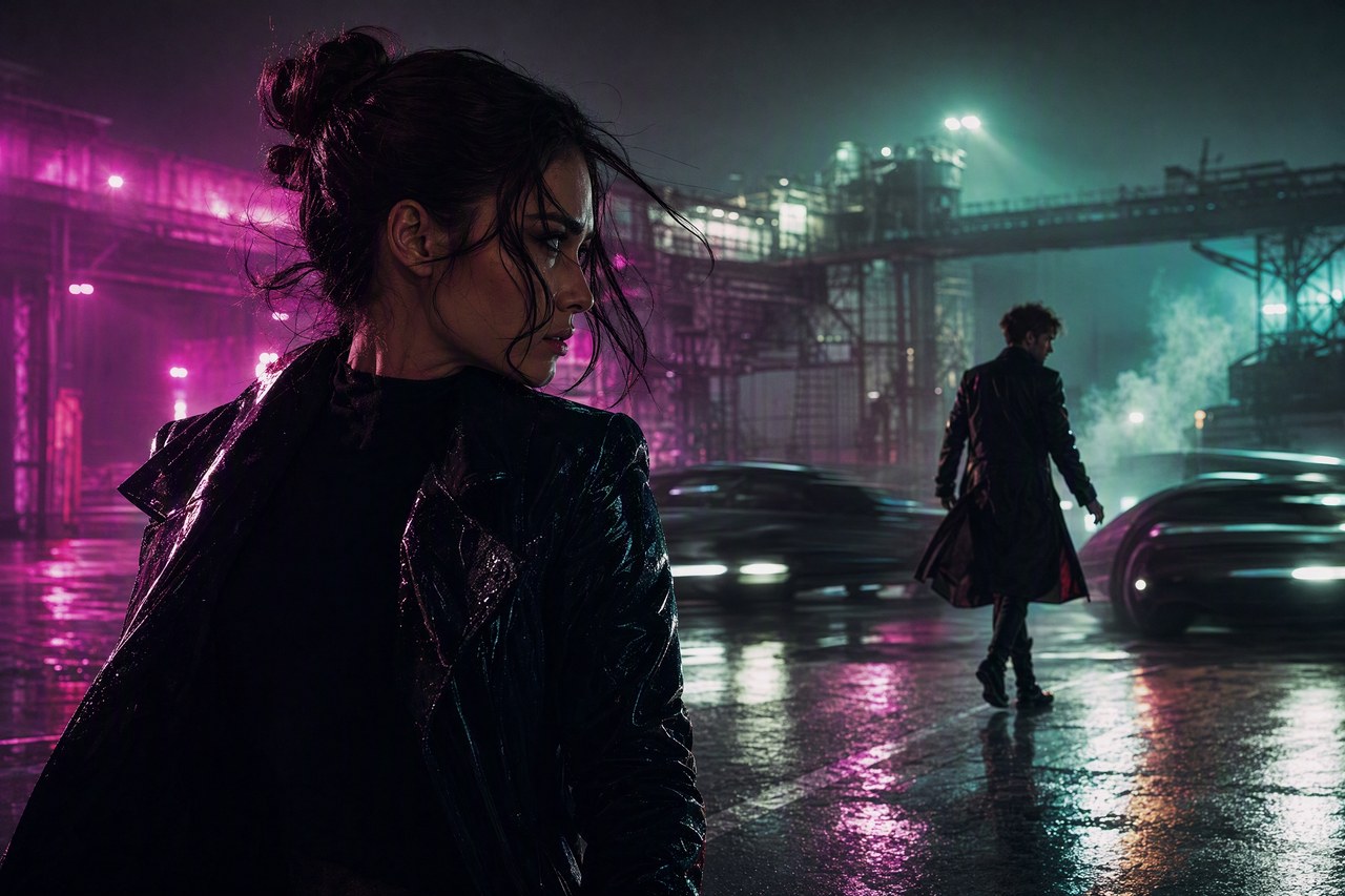 Electronic Hunter Action MV editorial cover
