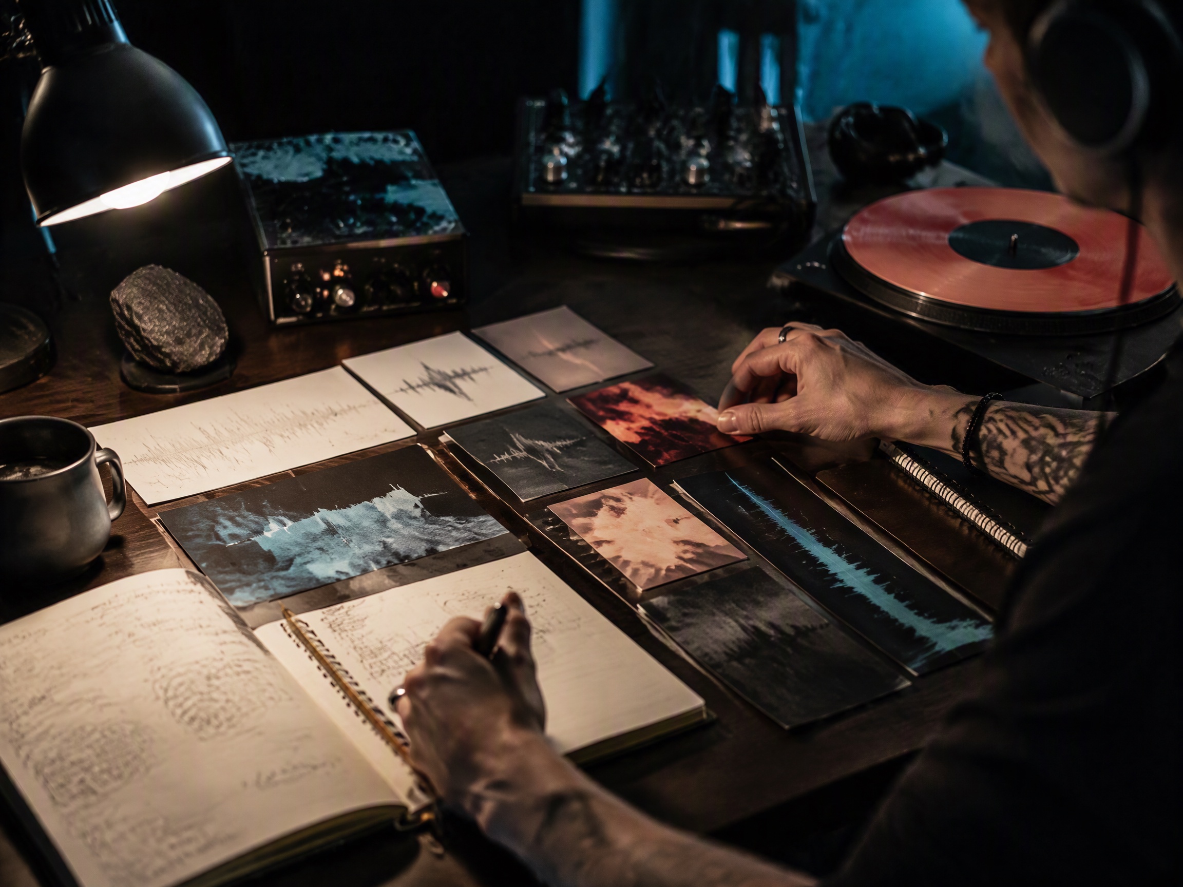 Creative process scene for mureka vs udio for genres music