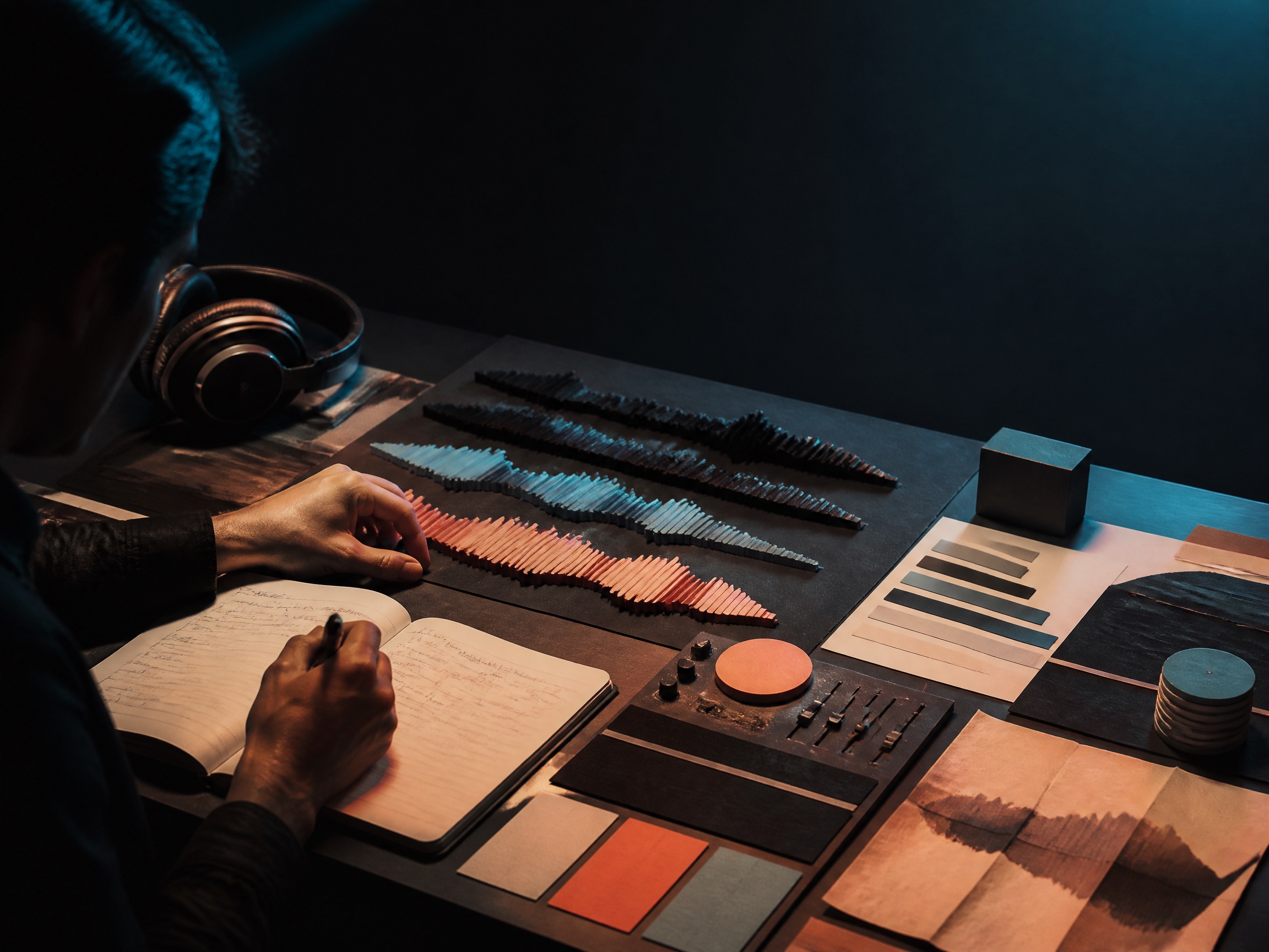 Creative process scene for suno arbitration terms change music