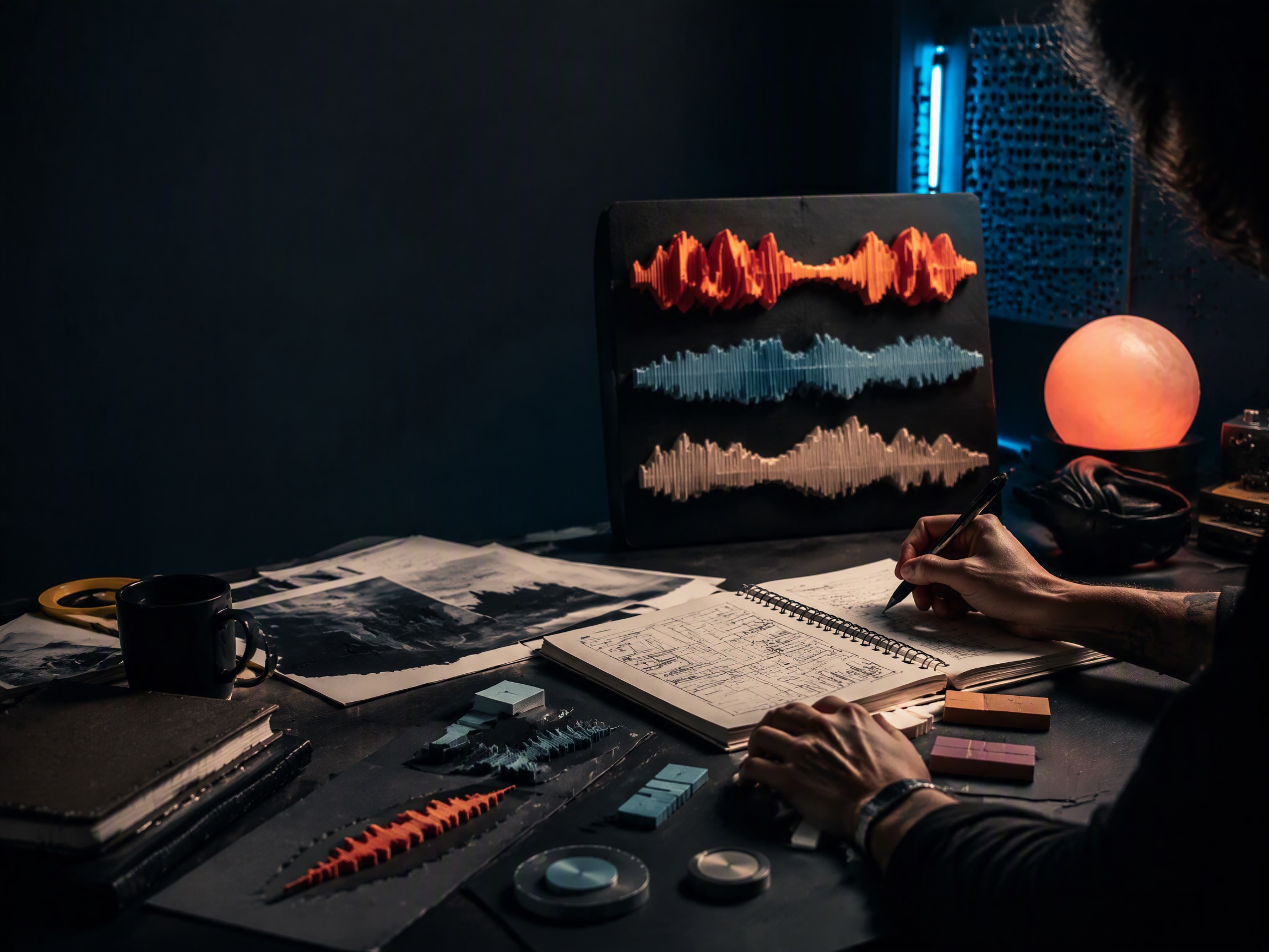 Creative process scene for suno free tier seven downloads music