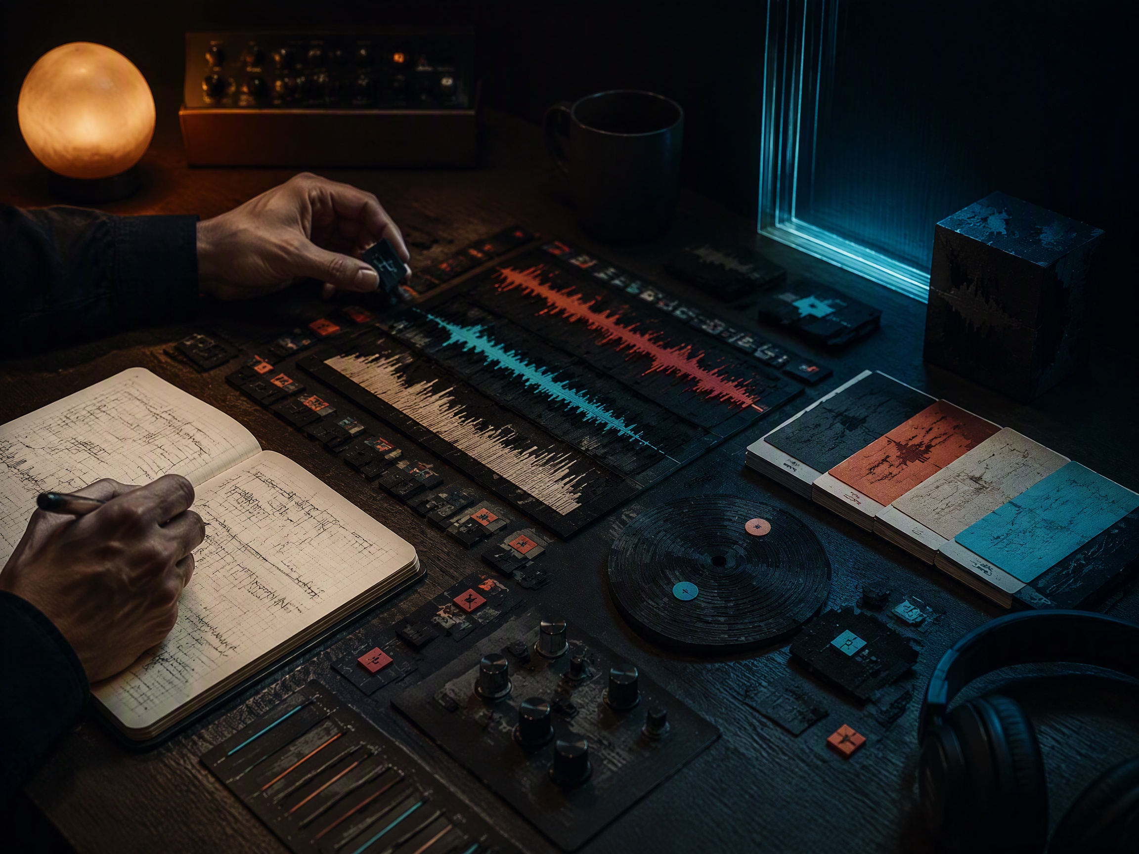 Creative process scene for suno model retirement workflow risk music