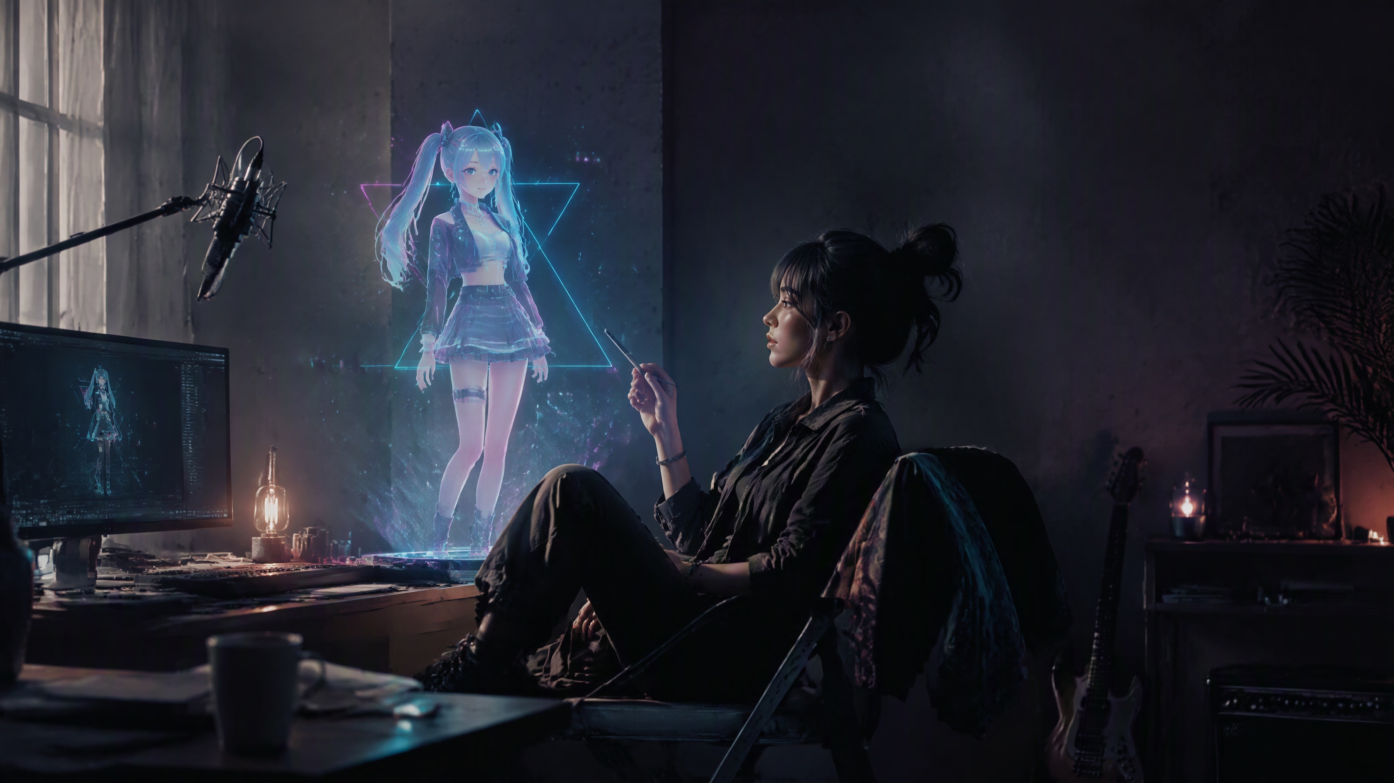 Create Your Own Virtual Idol editorial cover